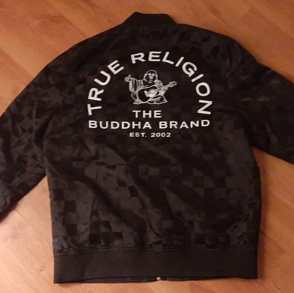Checkered True Religion bomber jacket - Picture 2 of 3